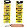 Exell Battery 11pc Alkaline Batteries Kit Includes A28PX & 23A Batteries and Watch Opener EB-KIT-100